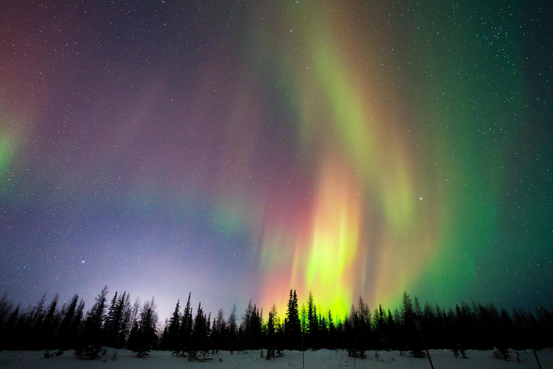 Northern Lights in Manitoba