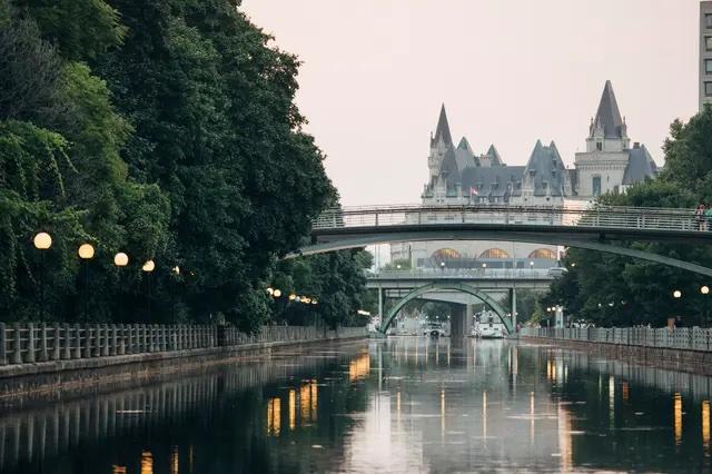 The Rideau canal