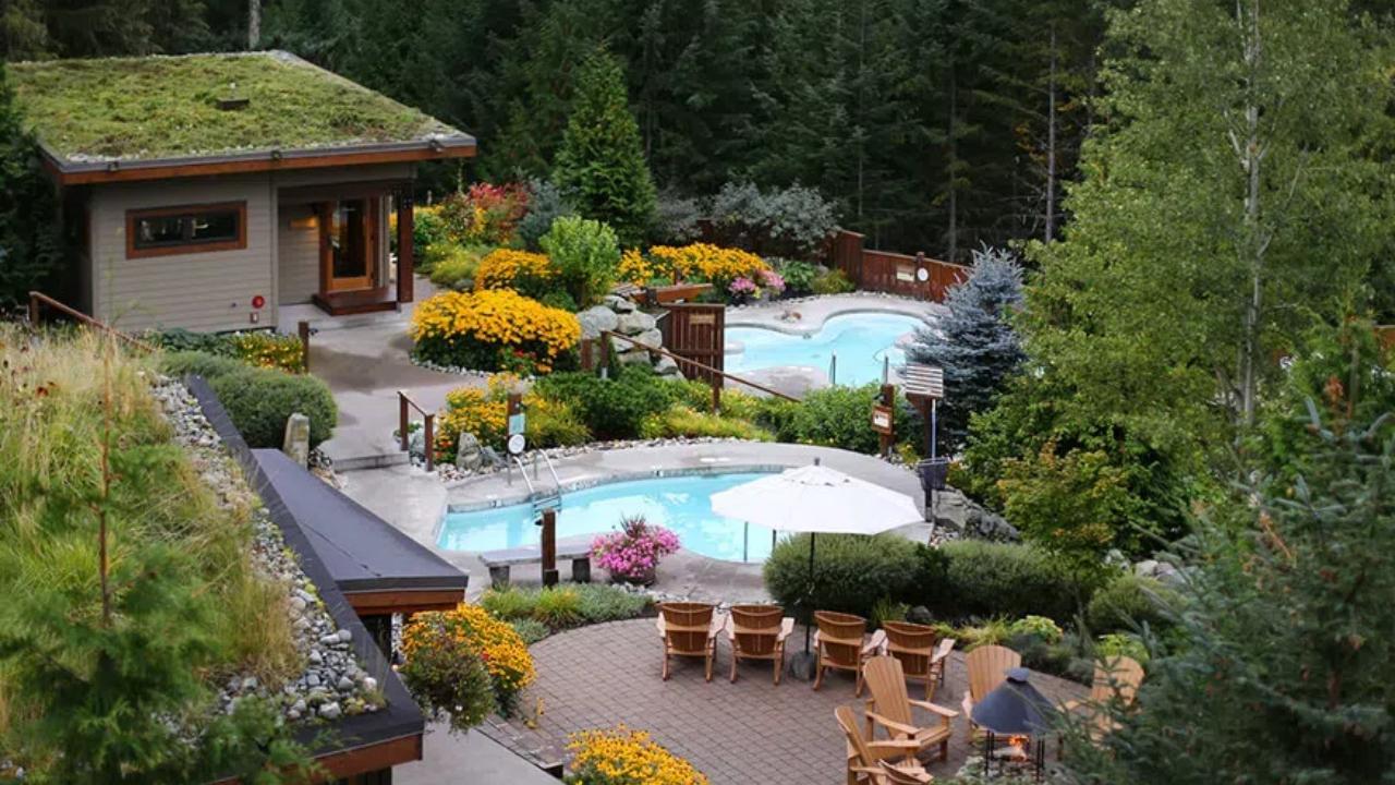 The Scandinave Spa in Whistler, BC.