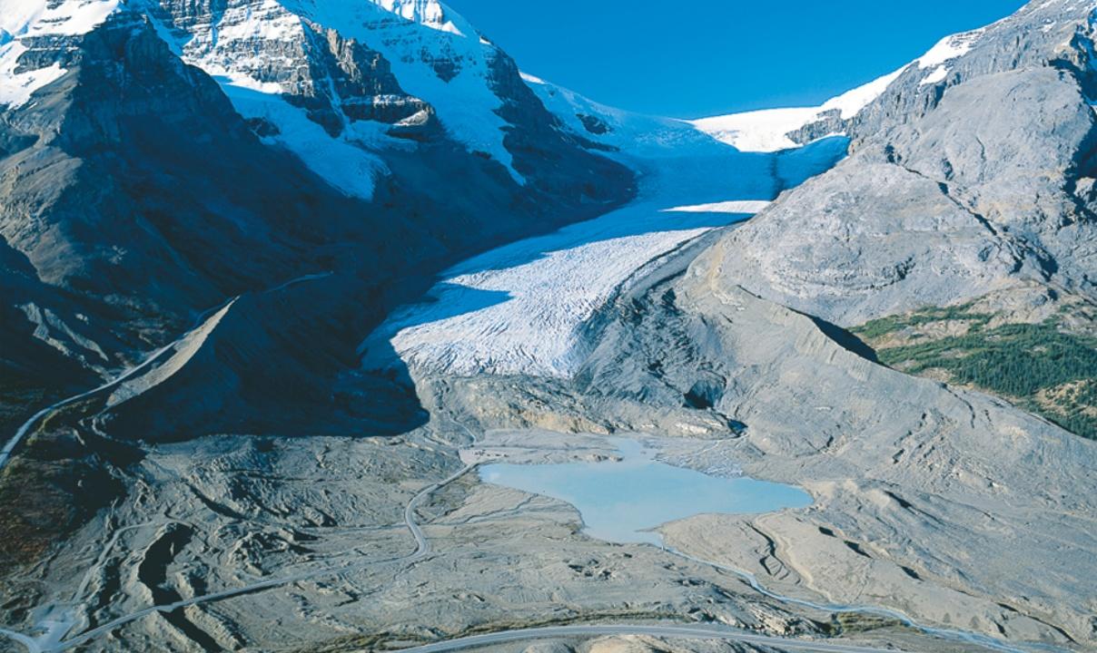 The Columbia Icefield.