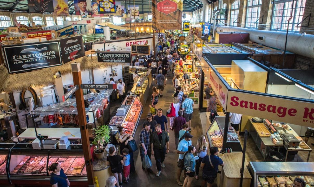 The St. Lawrence Market in Toronto.