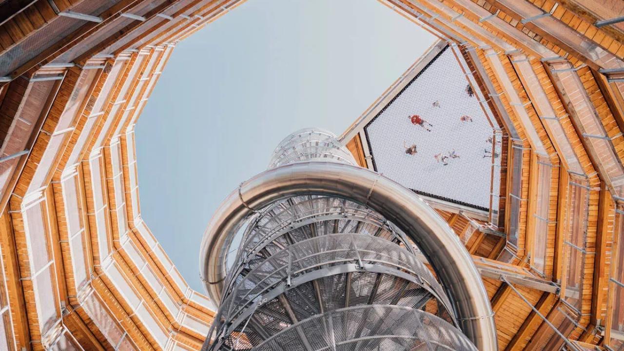 The Malahat SkyWalk from below.